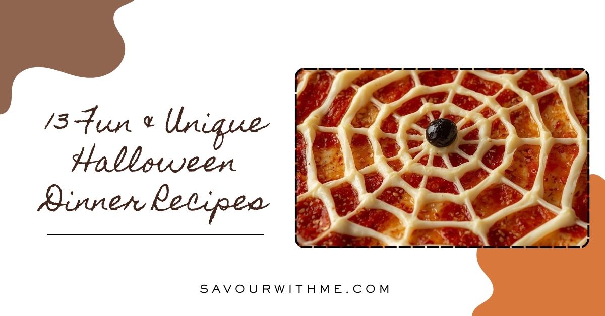 13 halloween recipes for dinner - featured image
