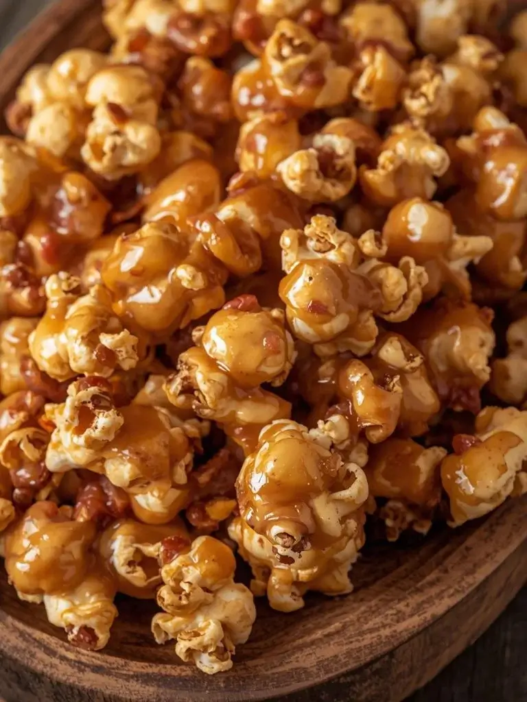 Caramel Apple Popcorn