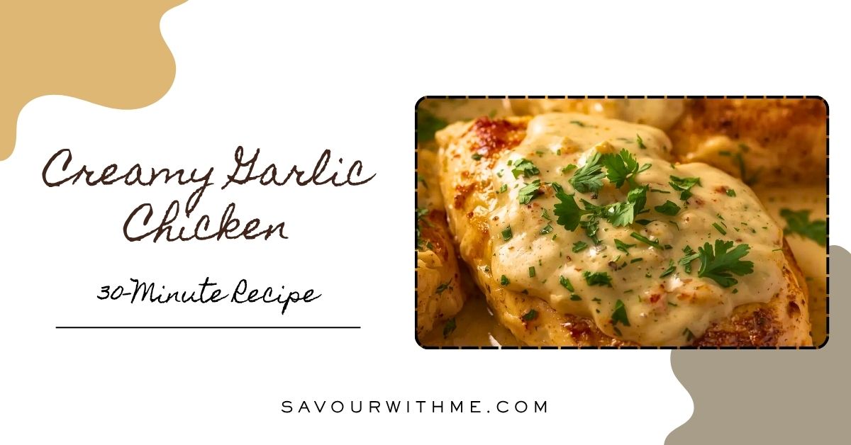 Creamy garlic chicken - featured image
