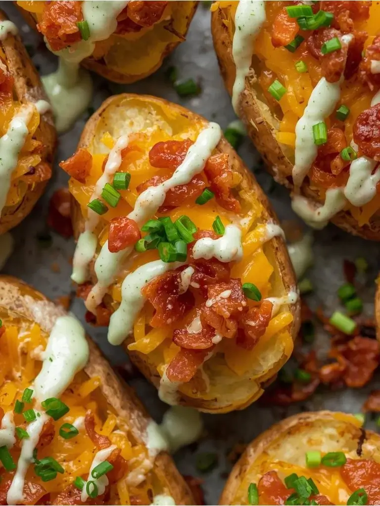 Loaded Ranch Potato Skins