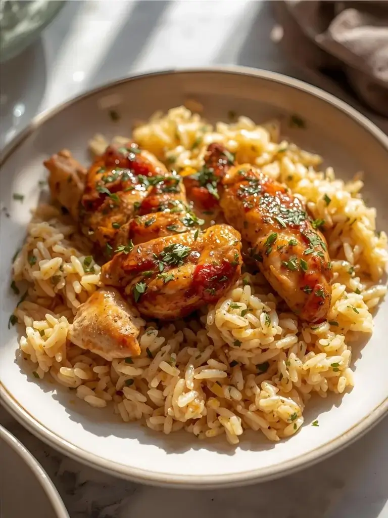 Mediterranean Chicken and Rice