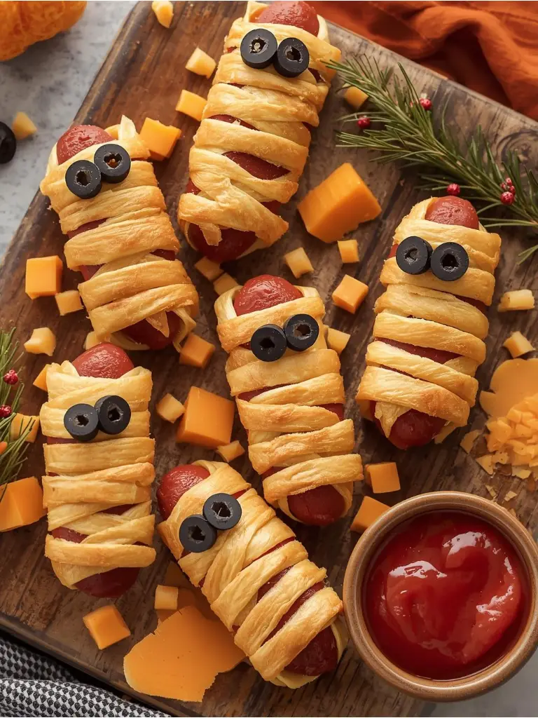 Mummy Hot Dogs