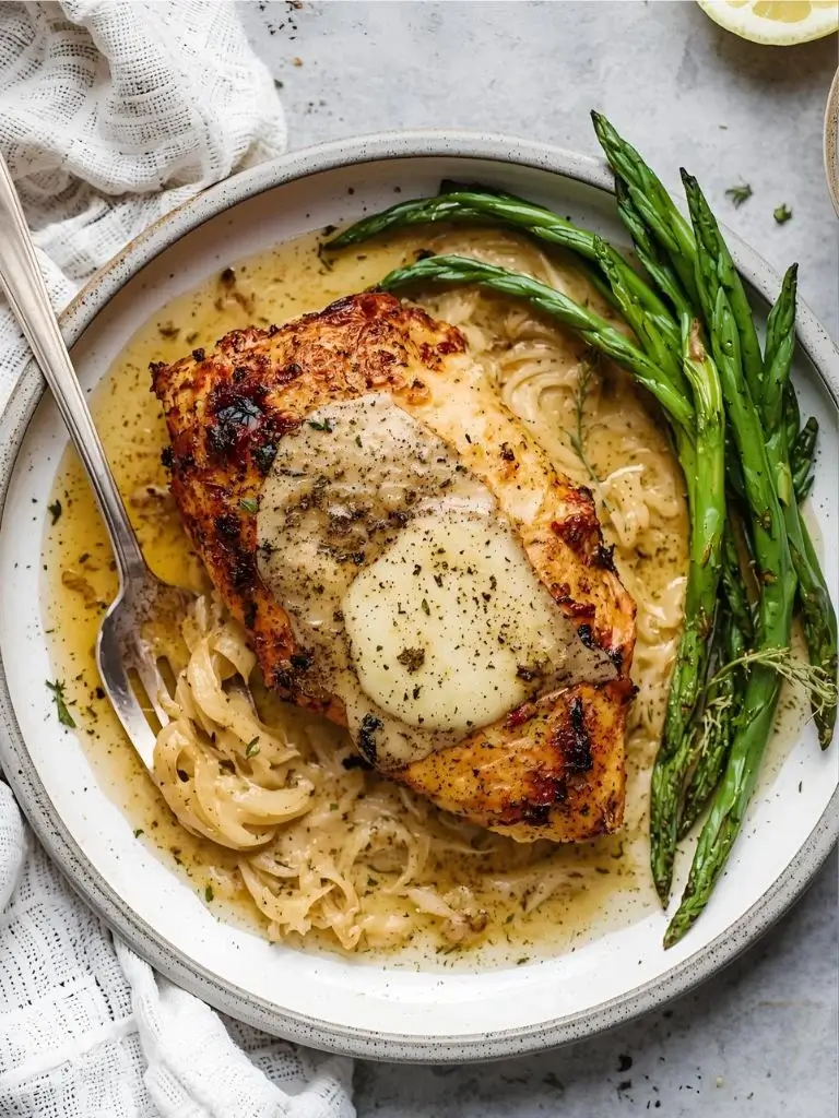 Pan-Seared Country Seasoned Chicken Breast with Butter Sauce