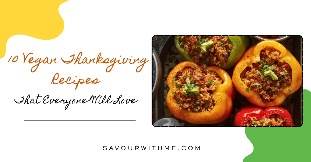 Vegan thanksgiving recipes featured image