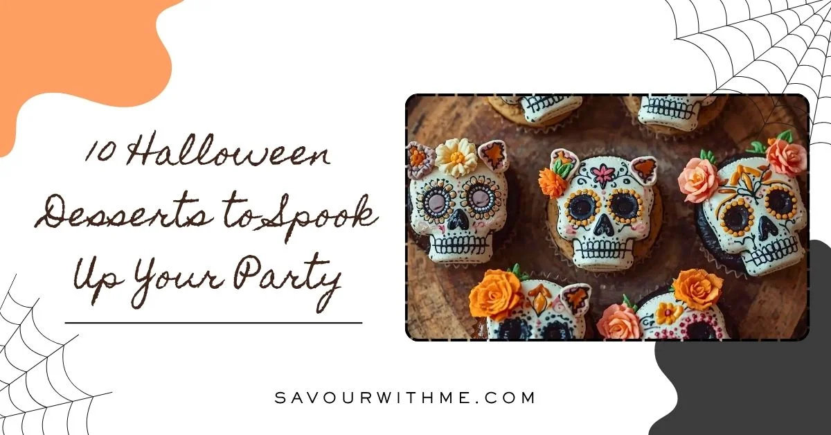 halloween dessert recipes - featured image