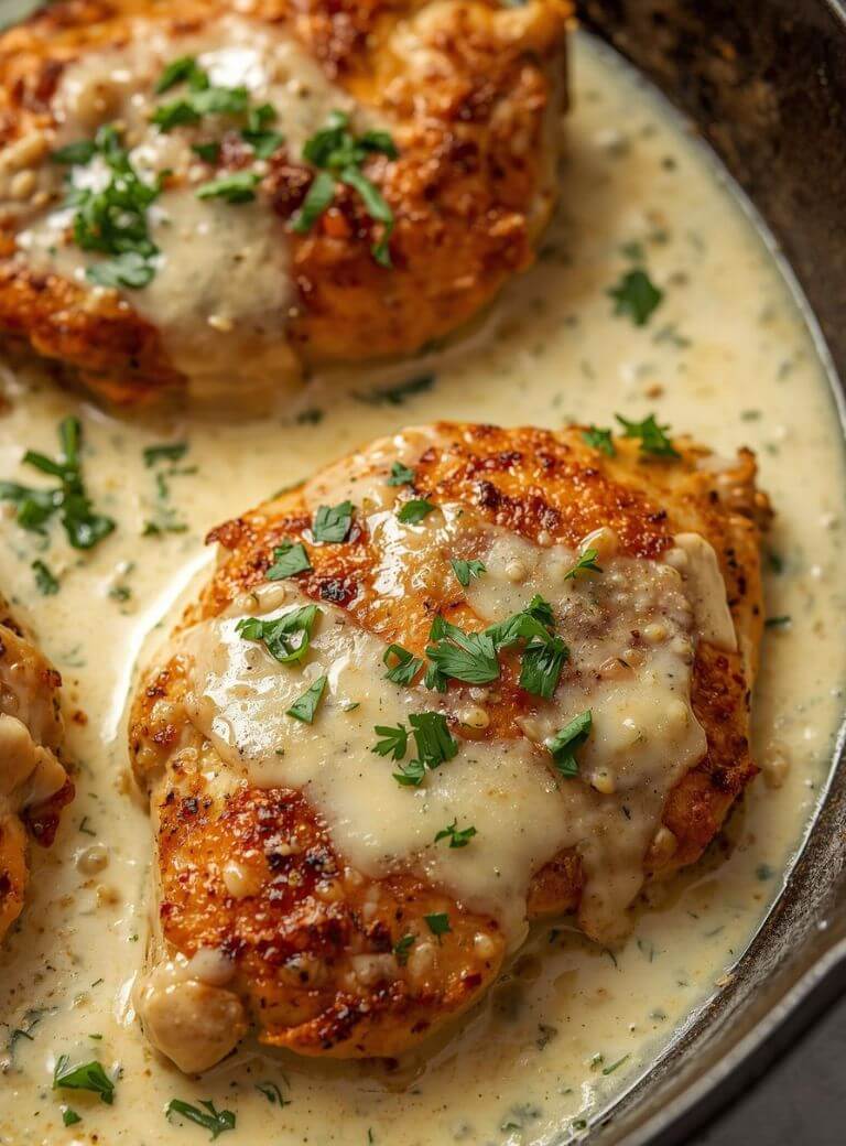 Creamy Garlic Parmesan Chicken
