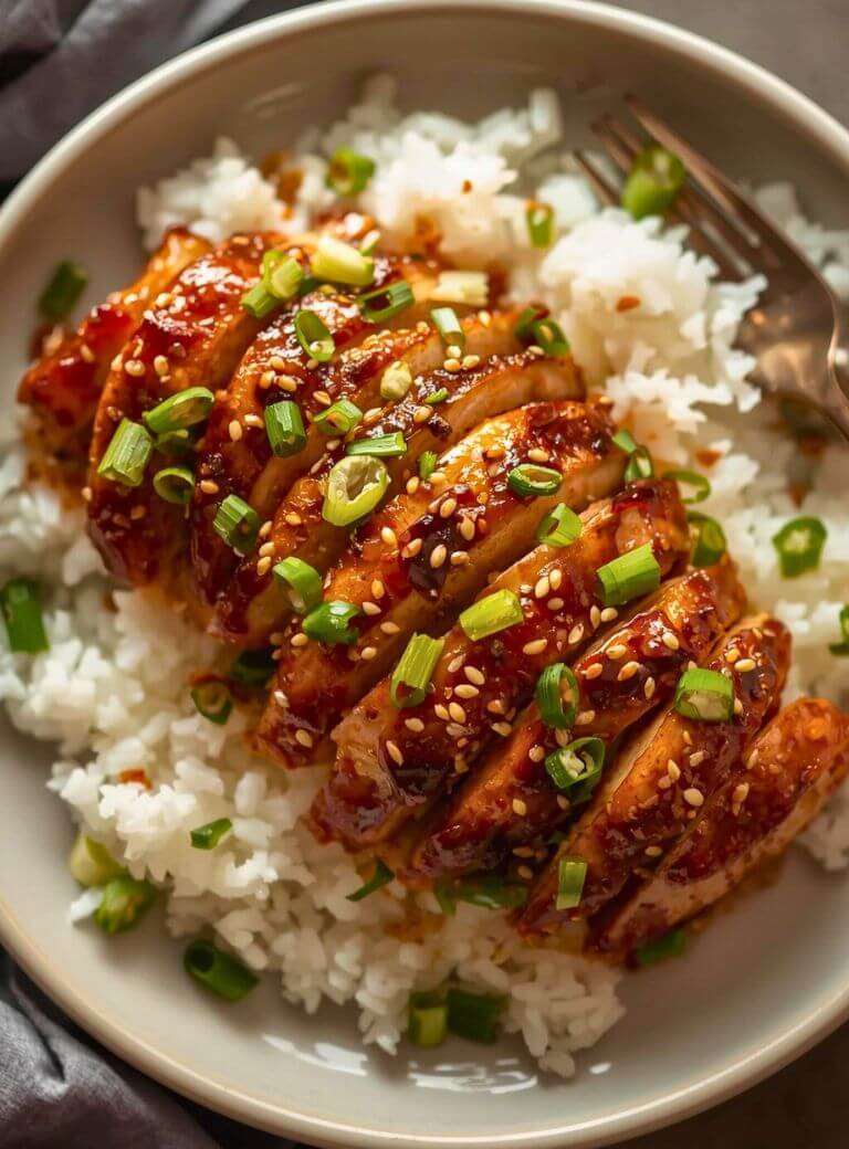 Honey Garlic Chicken Breasts