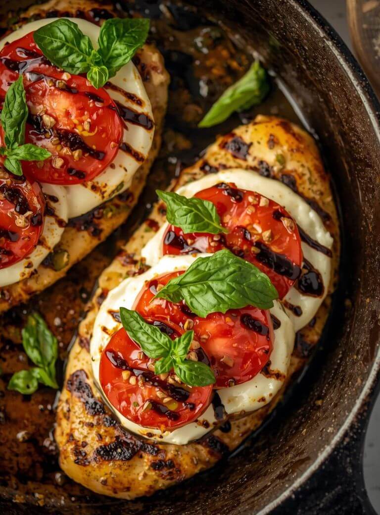 Pesto Chicken Caprese