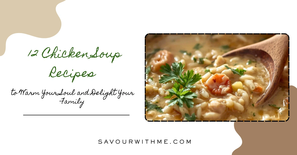 chicken soup recipes featured image
