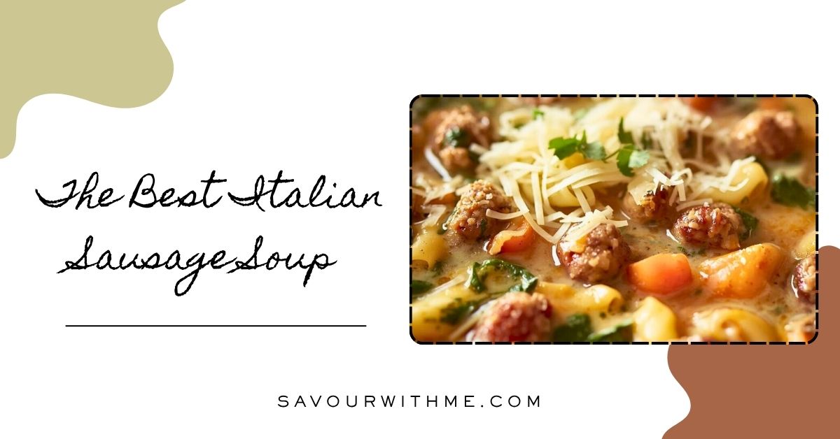 italian sausage soup - featured image