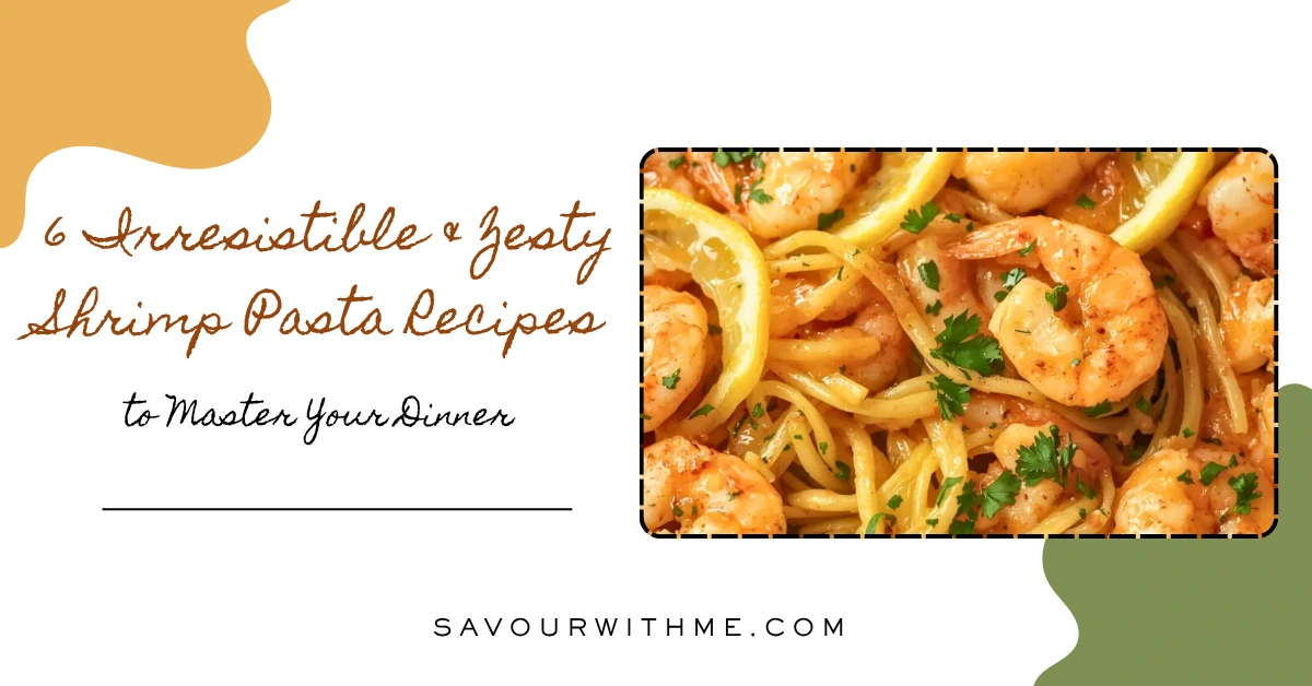 shrimp pasta recipes featured image