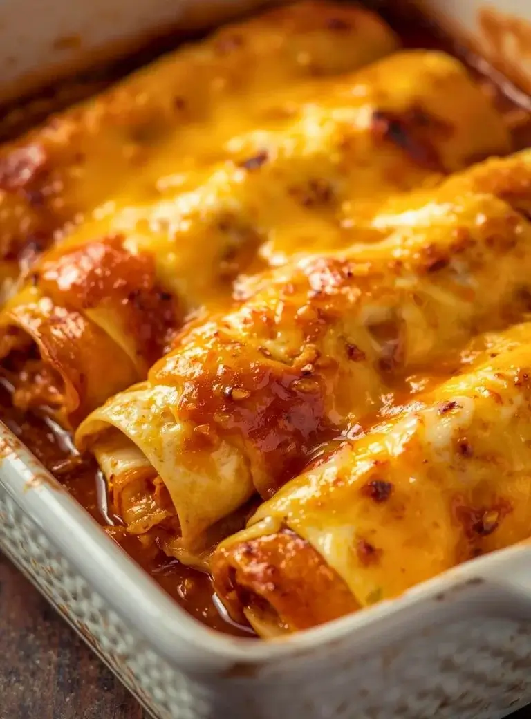cheesy chicken enchiladas