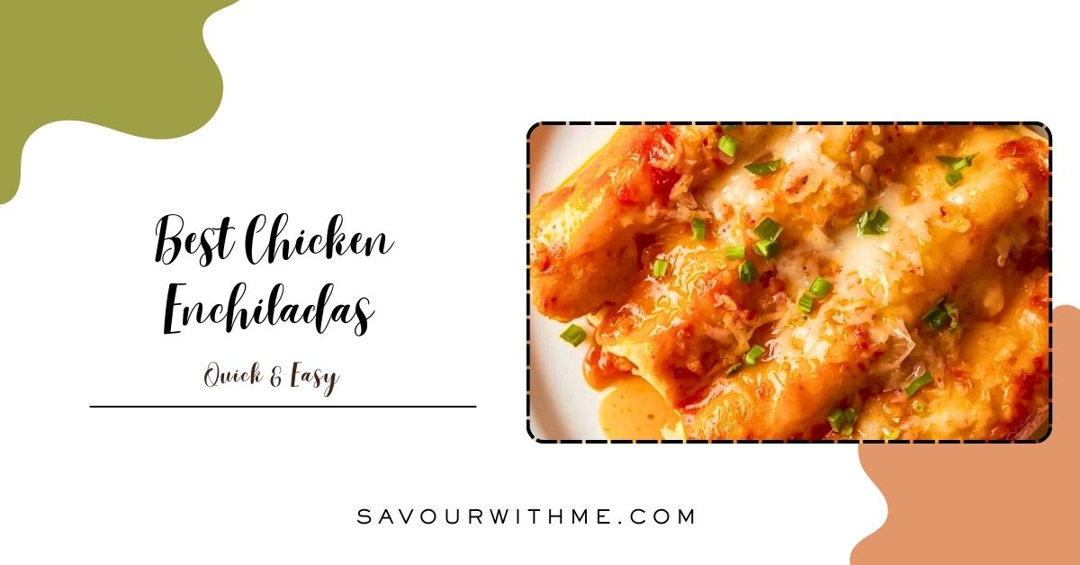 chicken enchiladas - featured image