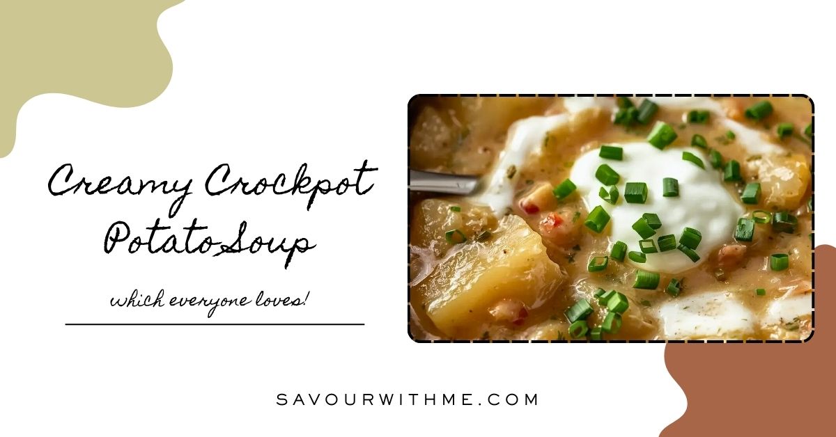 crockpot potato soup recipe - featured image