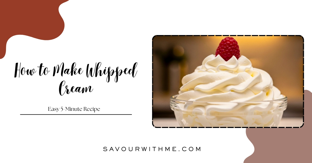 How to Make Whipped Cream feature image (1)
