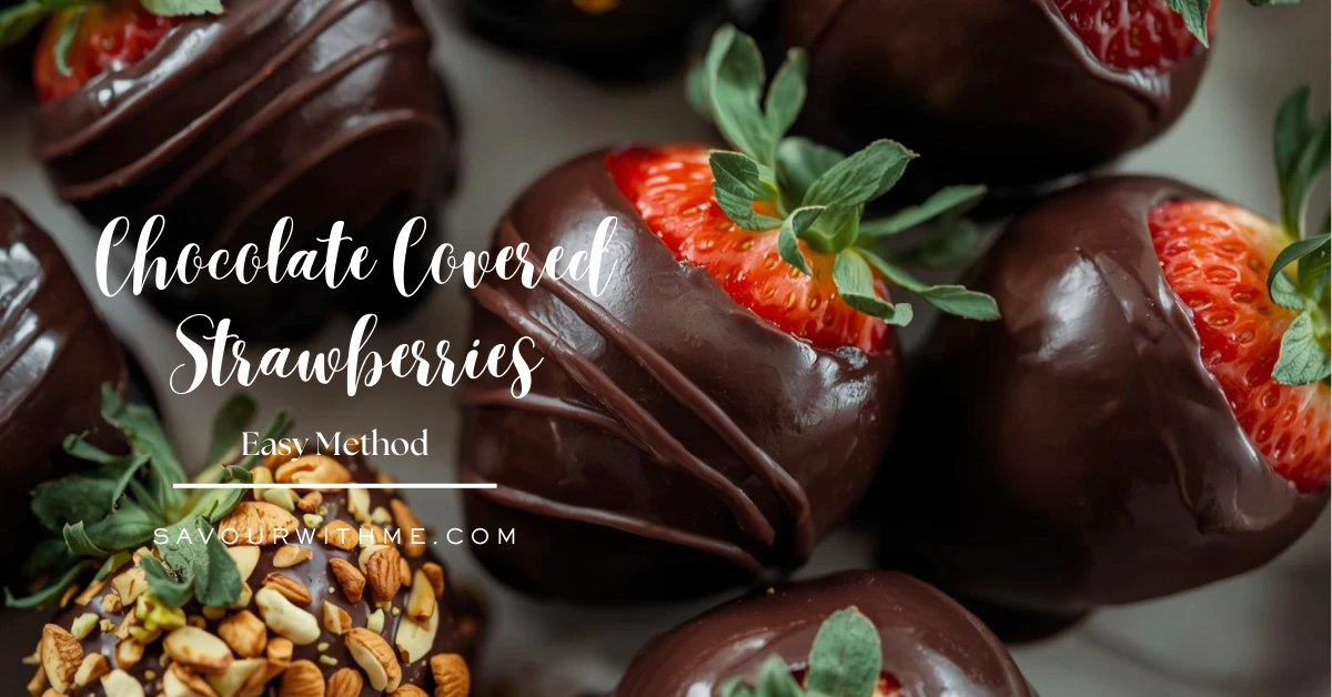 Chocolate Covered Strawberries- Featured Image