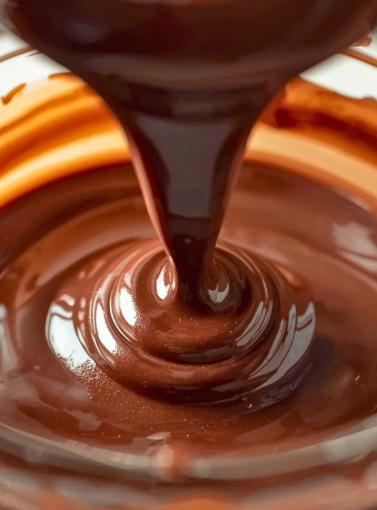 melted chocolate