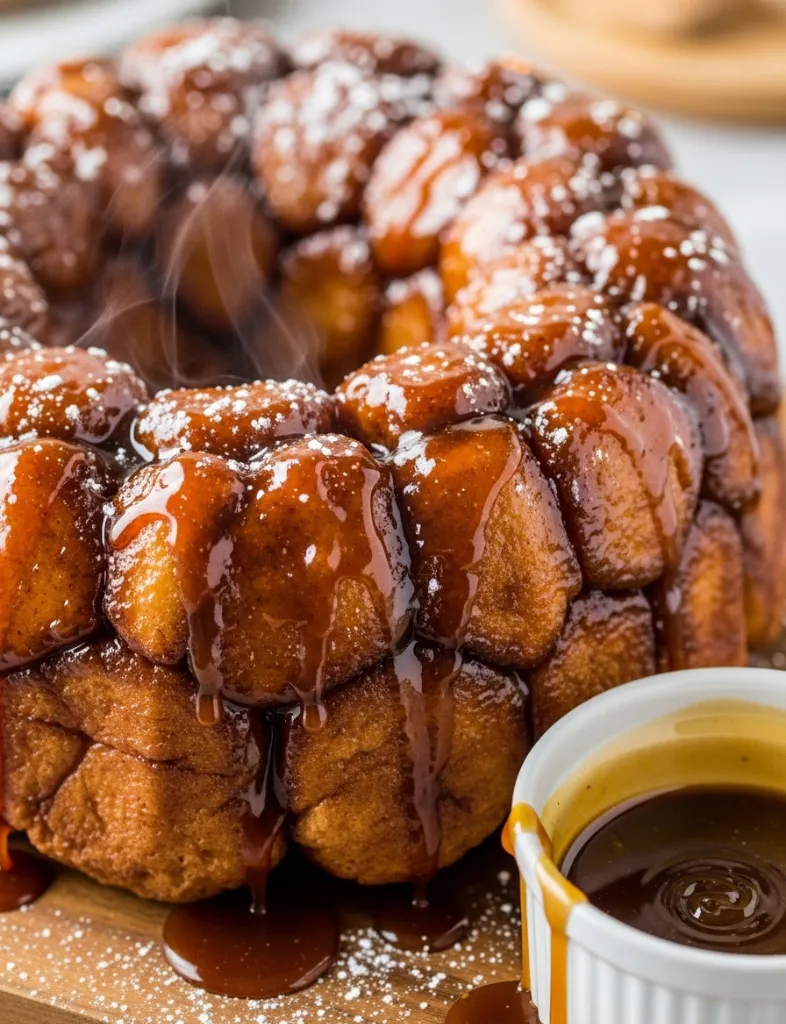monkey bread with sauce
