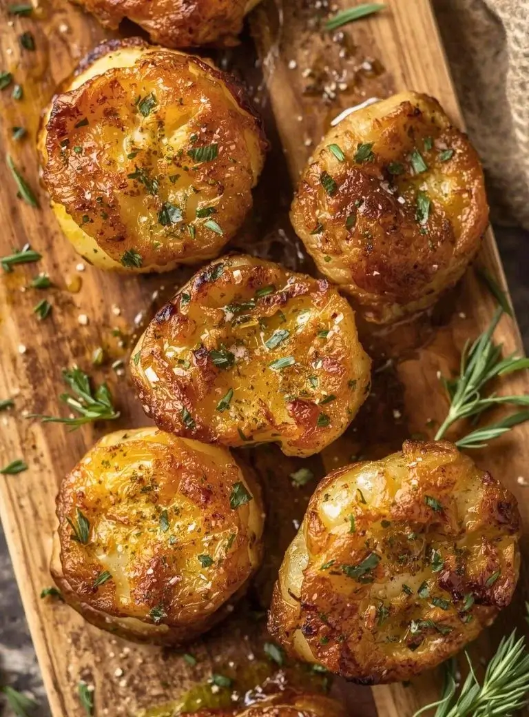 Crispy Smashed Potatoes