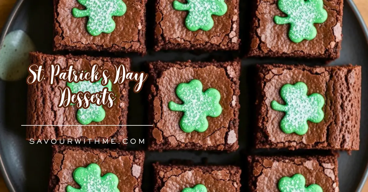 St. Patrick's Day Desserts Featured Image
