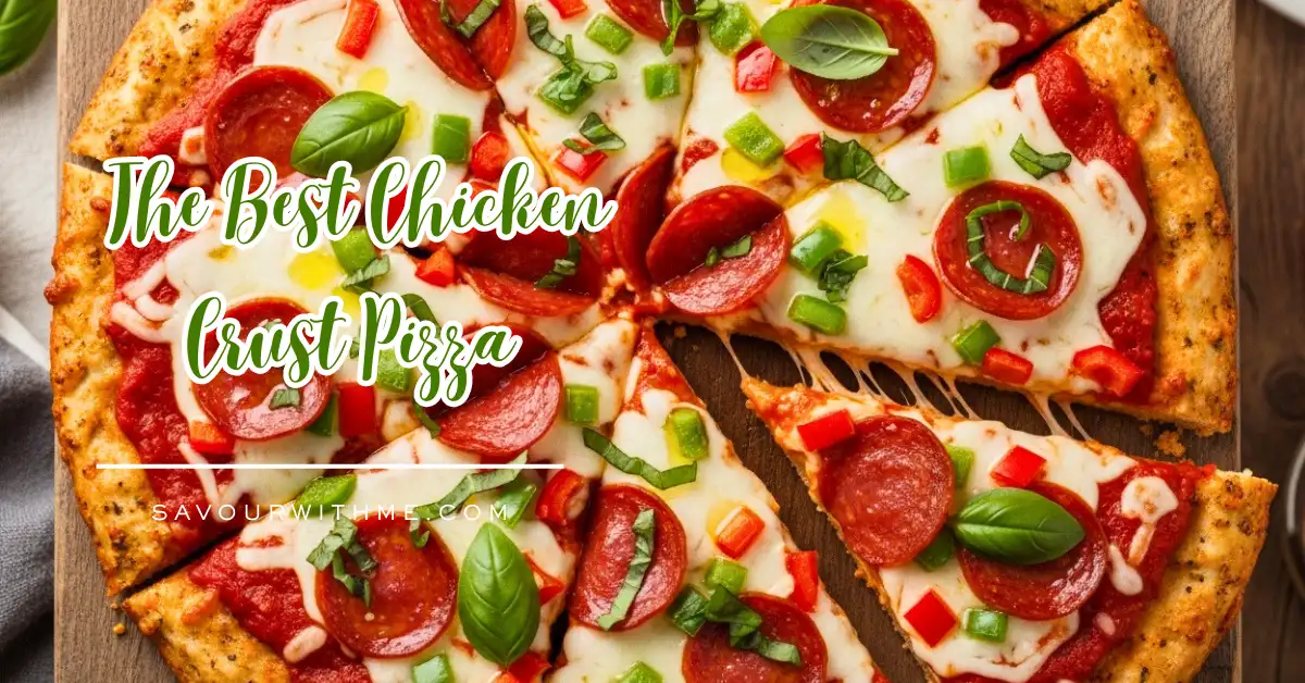 The Best Chicken Crust Pizza - featured image