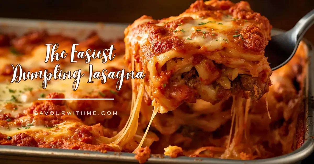 The Easiest Dumpling Lasagna For Weeknight Dinner - Featured Image (1)