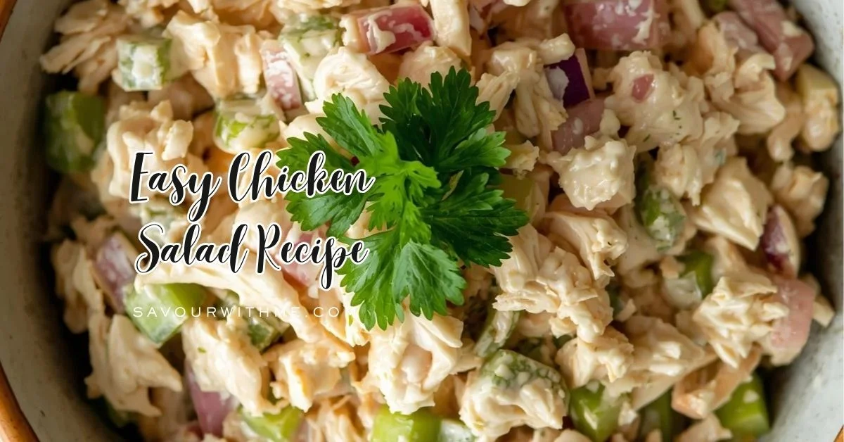 chicken salad recipe - featured image