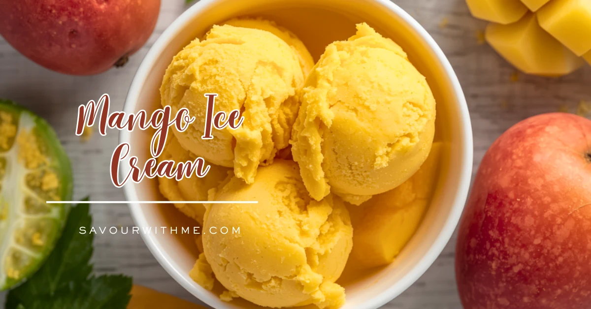 Mango Ice Cream - featured image