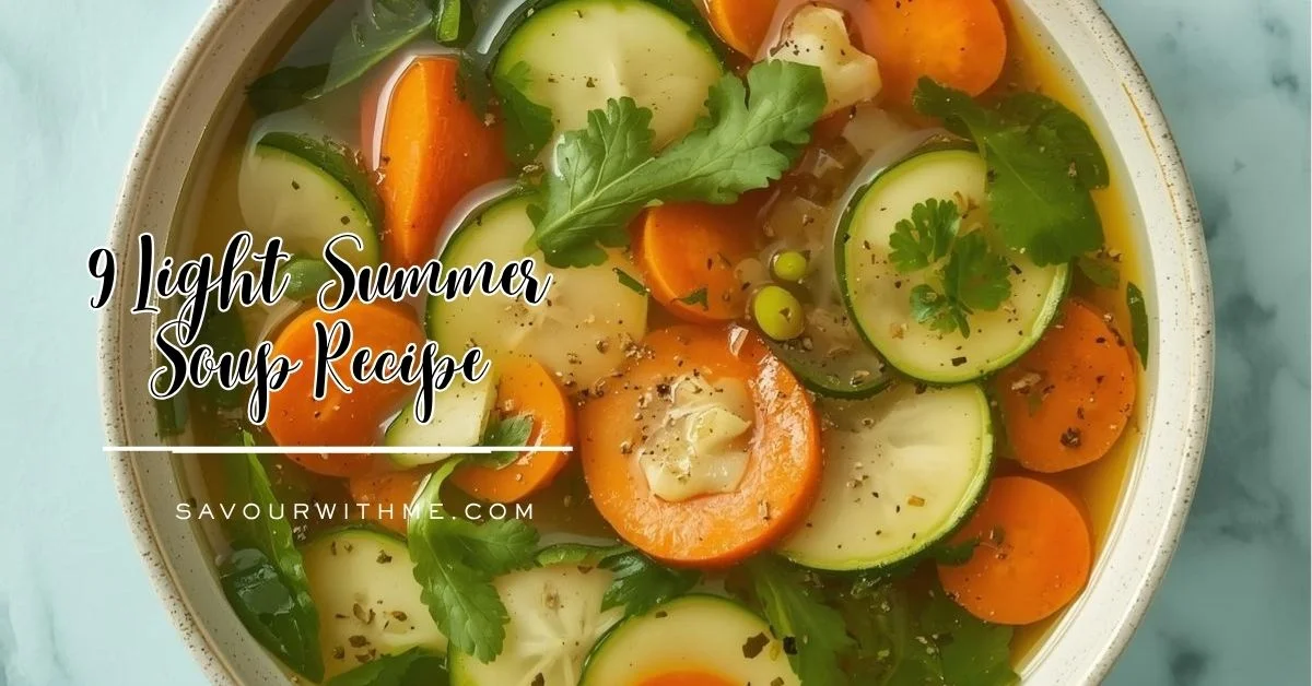 9 refreshing summer soup recipes - featured image