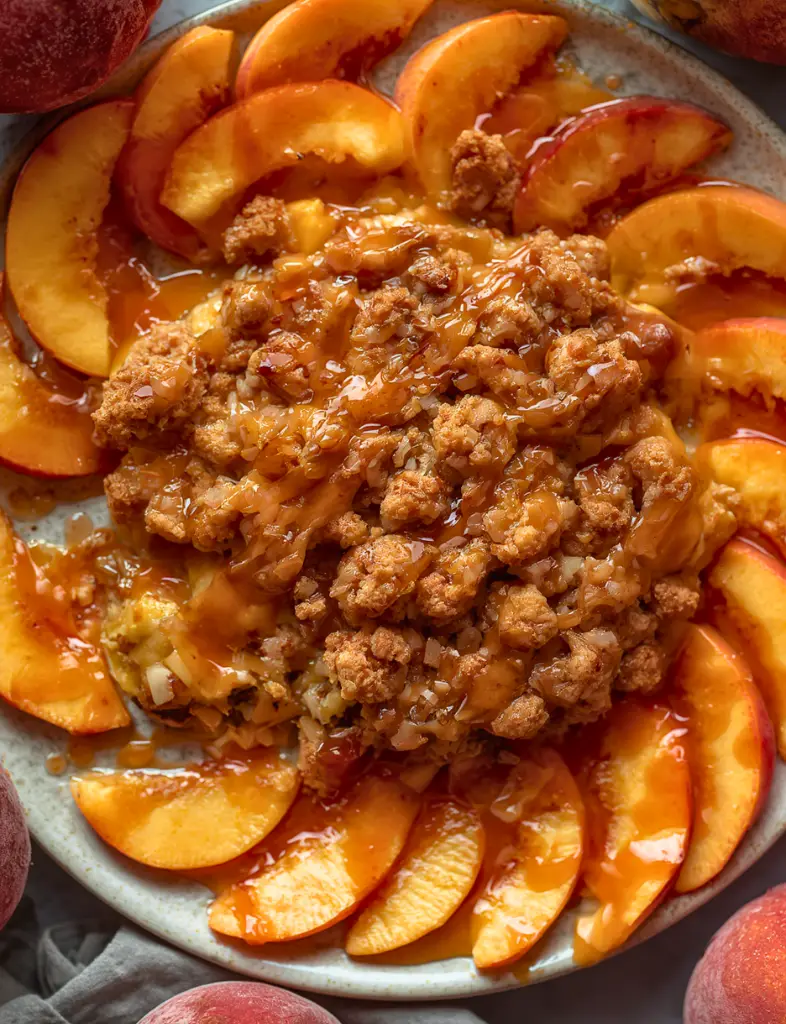 peach crisp