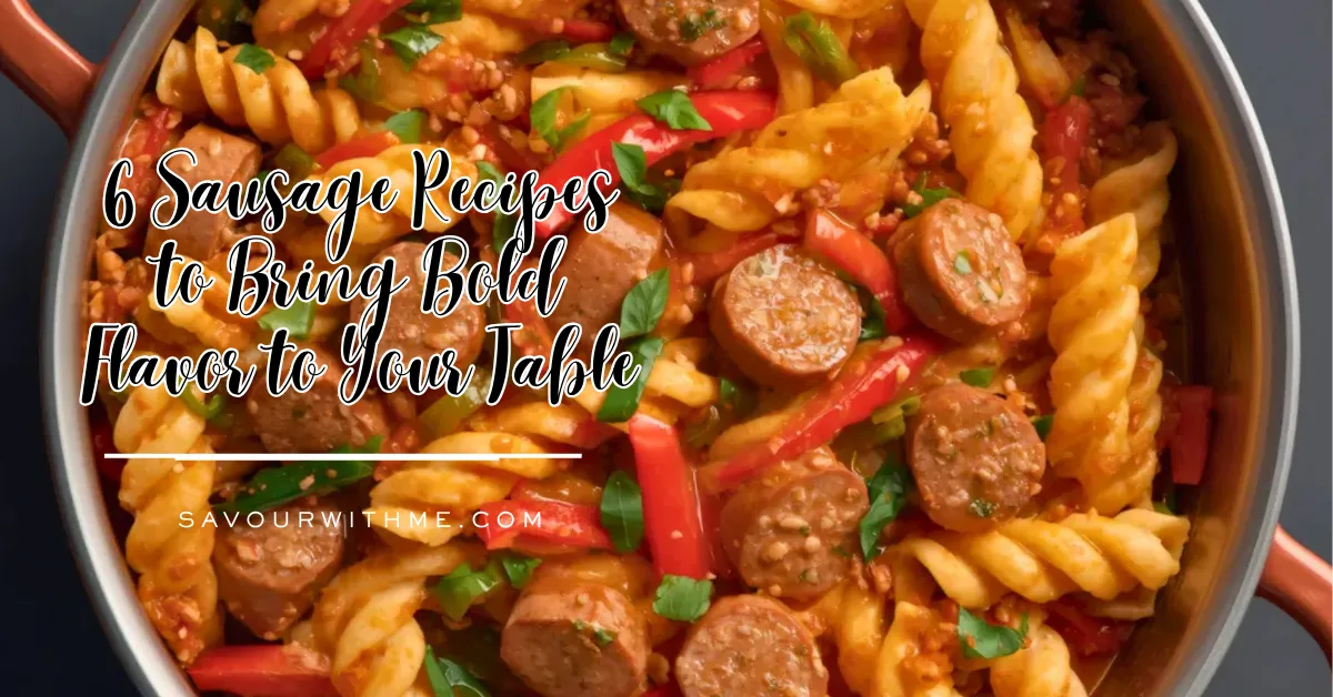 6 Sausage Recipes - featured image