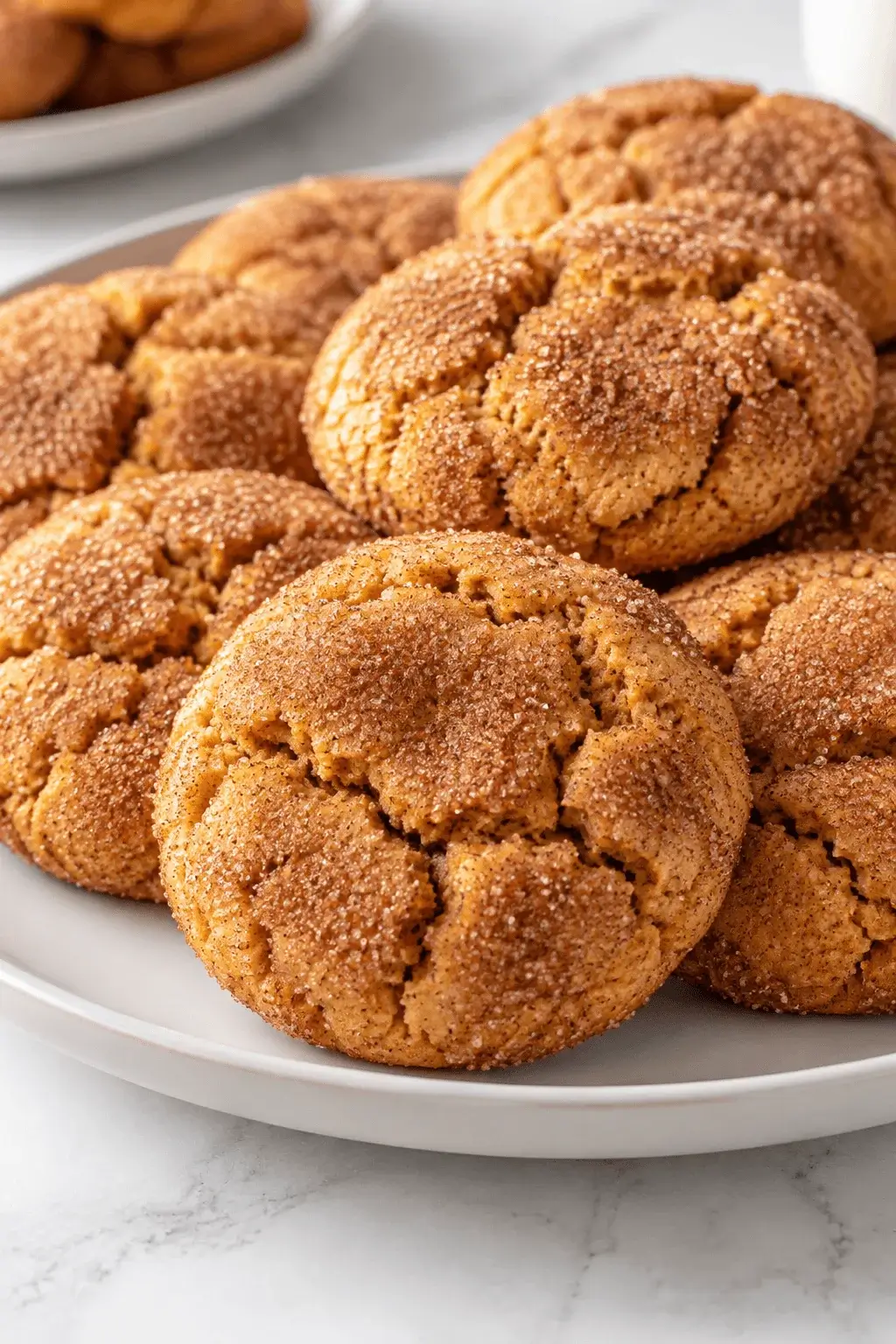 Pumpkin Snickerdoodle Cookies