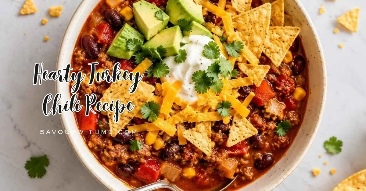 Hearty Turkey Chili Recipe - featured image